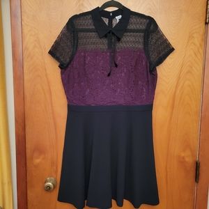 Elle collared dress